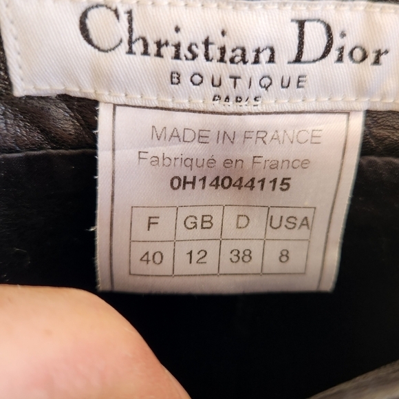 Christian Dior leather Pants‎ - Picture 11 of 11